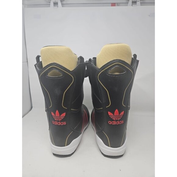 ADIDAS SNOWBPARDING BOOT D69147 | BLACK/COLLEGIATE RED/GOLD MENS 13 - Picture 3 of 7